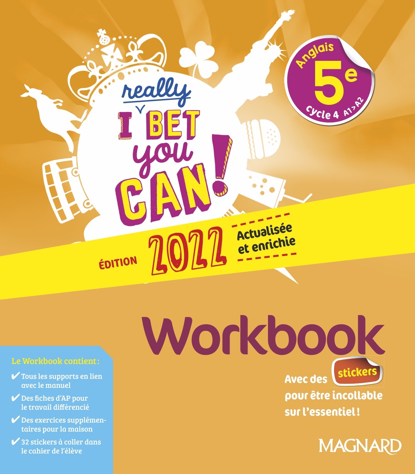 I Really Bet You Can! Anglais 5e (2022) - Workbook