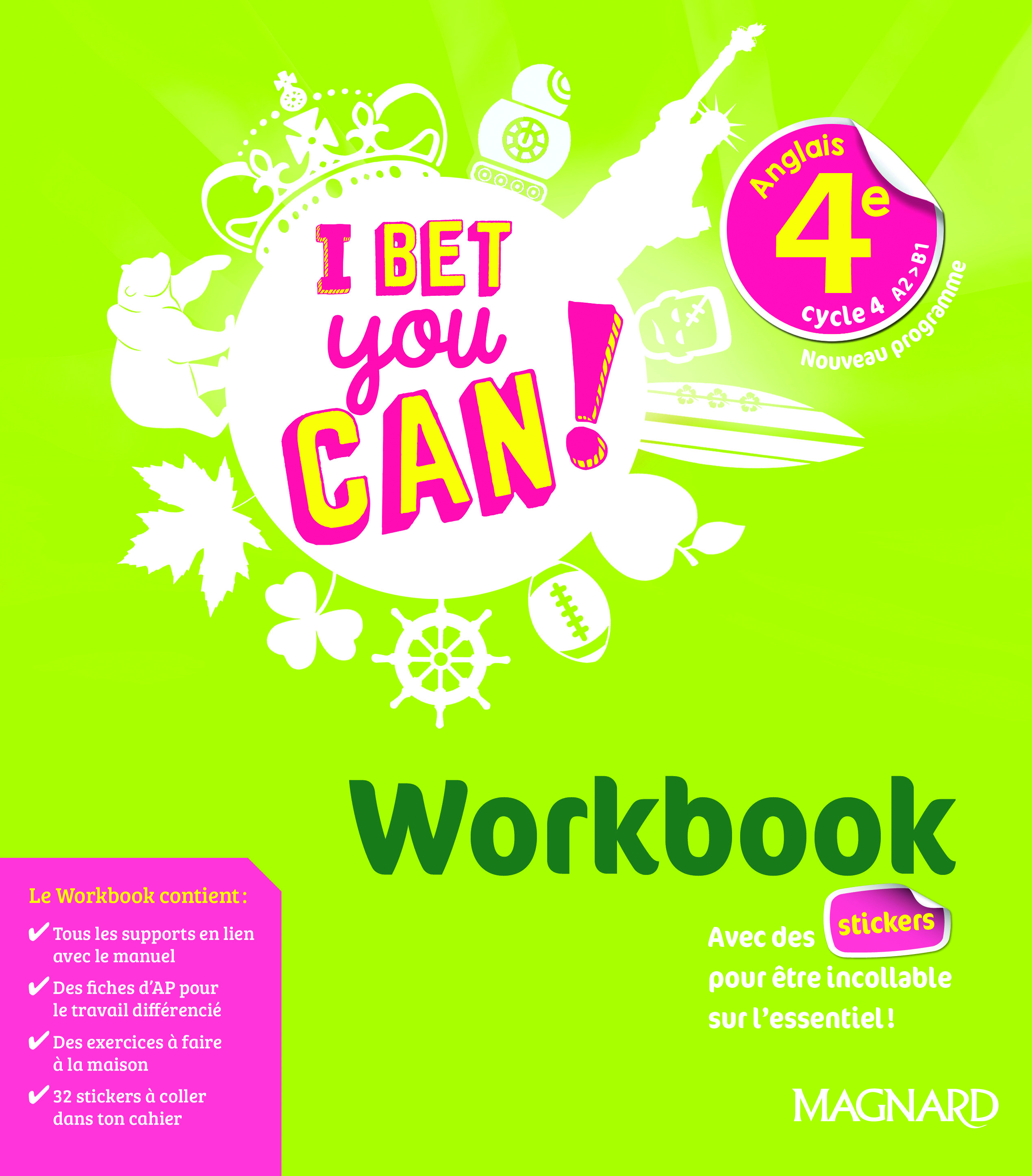 I Bet You Can! Anglais 4e (2019) - Workbook