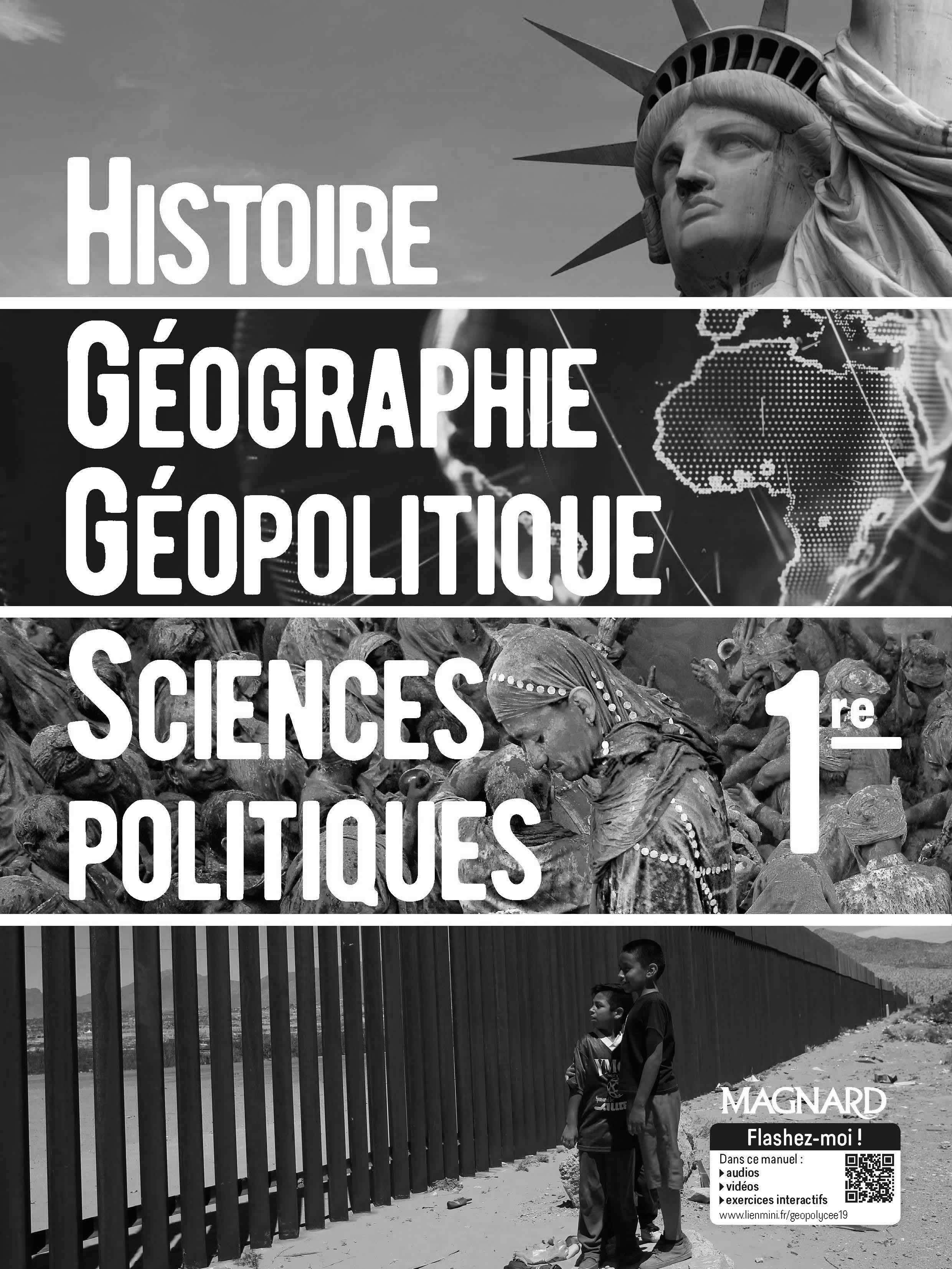 Histoire-Géographie, Géopolitique et Sciences politiques 1re (2019) - Livre du professeur