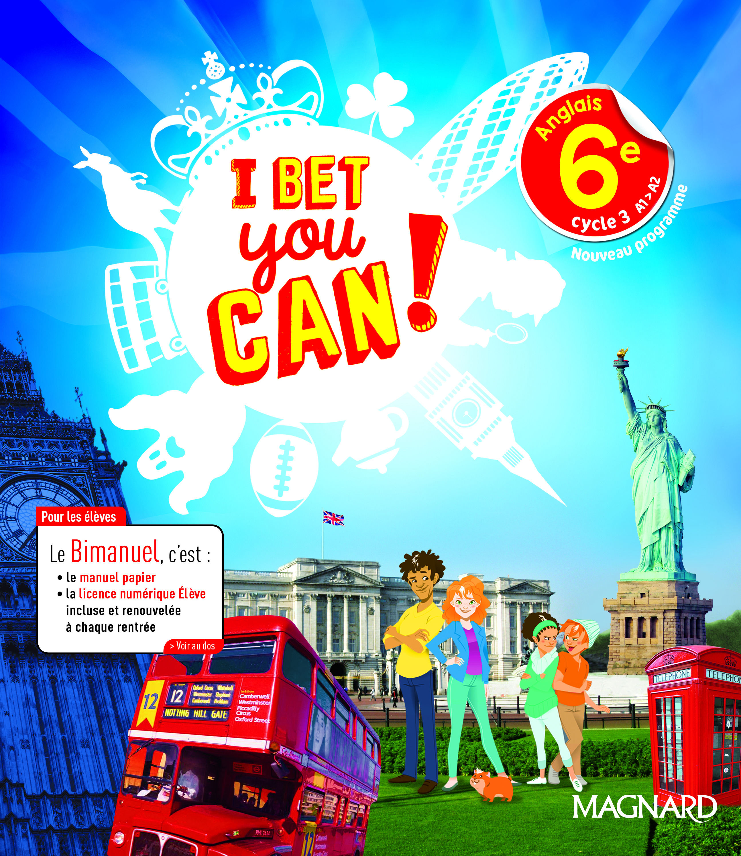 I Bet You Can! Anglais 6e (2017) - Manuel élève