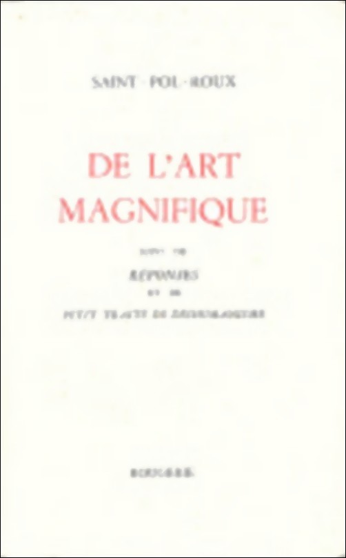 DE L'ART MAGNIFIQUE