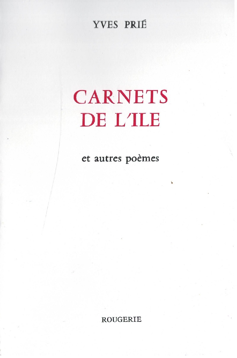 CARNETS DE L'ILE
