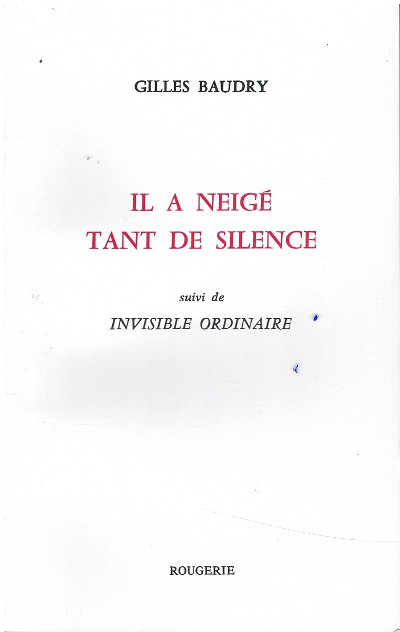 IL A NEIGE TANT DE SILENCE
