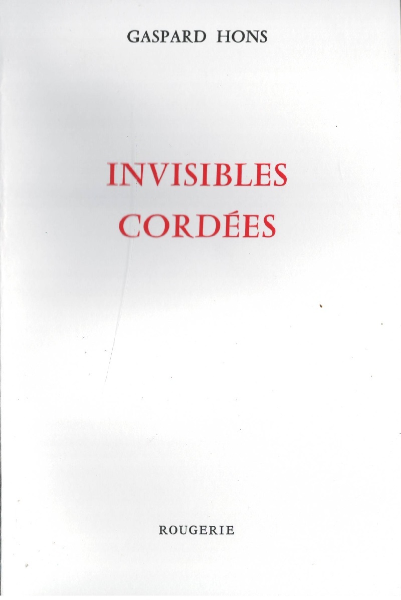 INVISIBLES CORDEES
