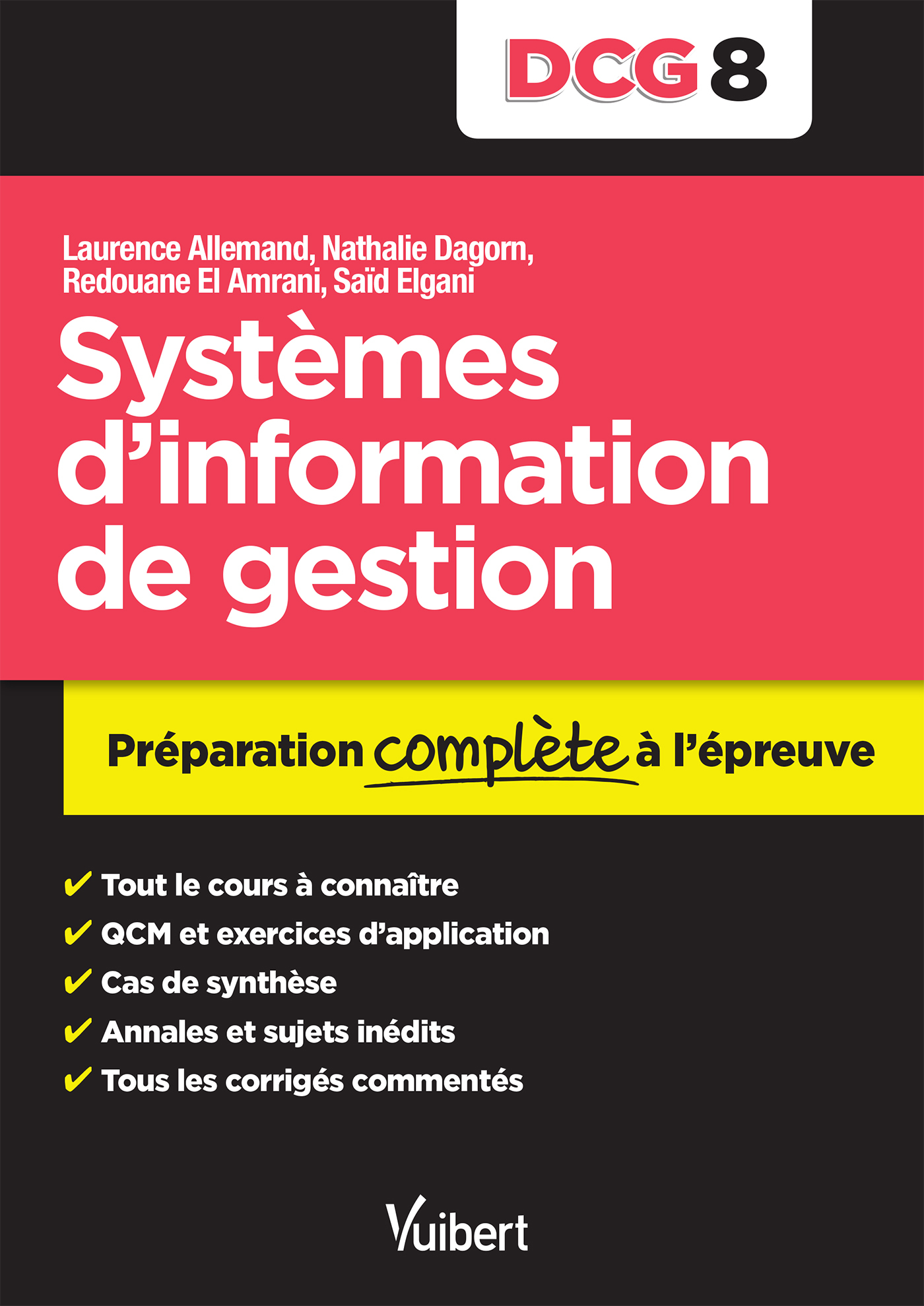 DCG 8. Systèmes d'information de gestion