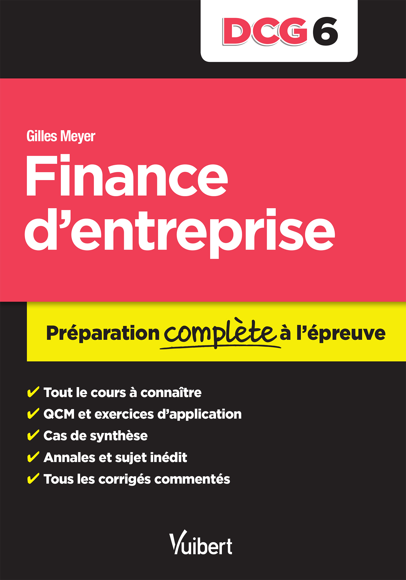 DCG 6. Finance d'entreprise