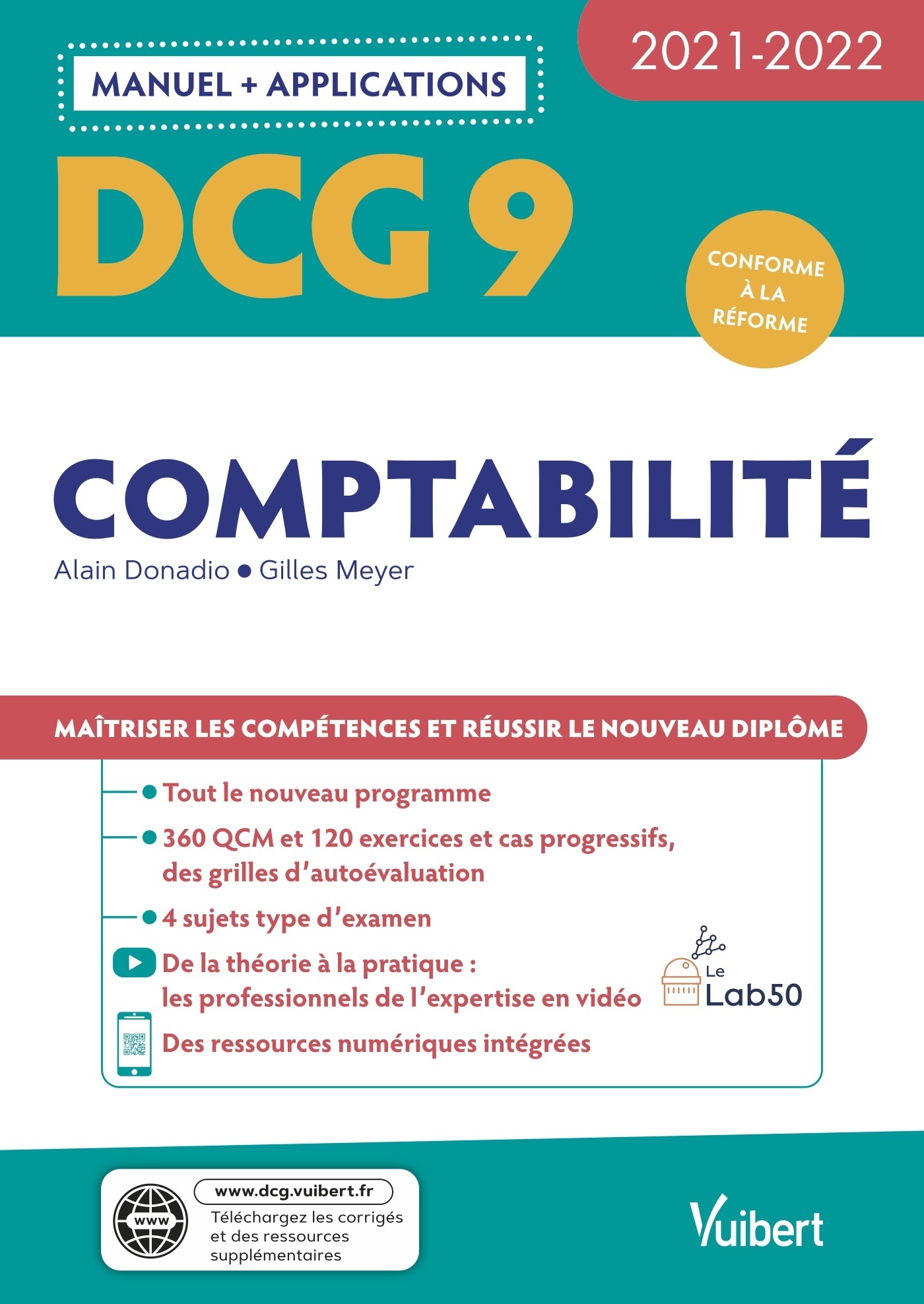 DCG 9 - Comptabilité : Manuel et Applications 2021-2022