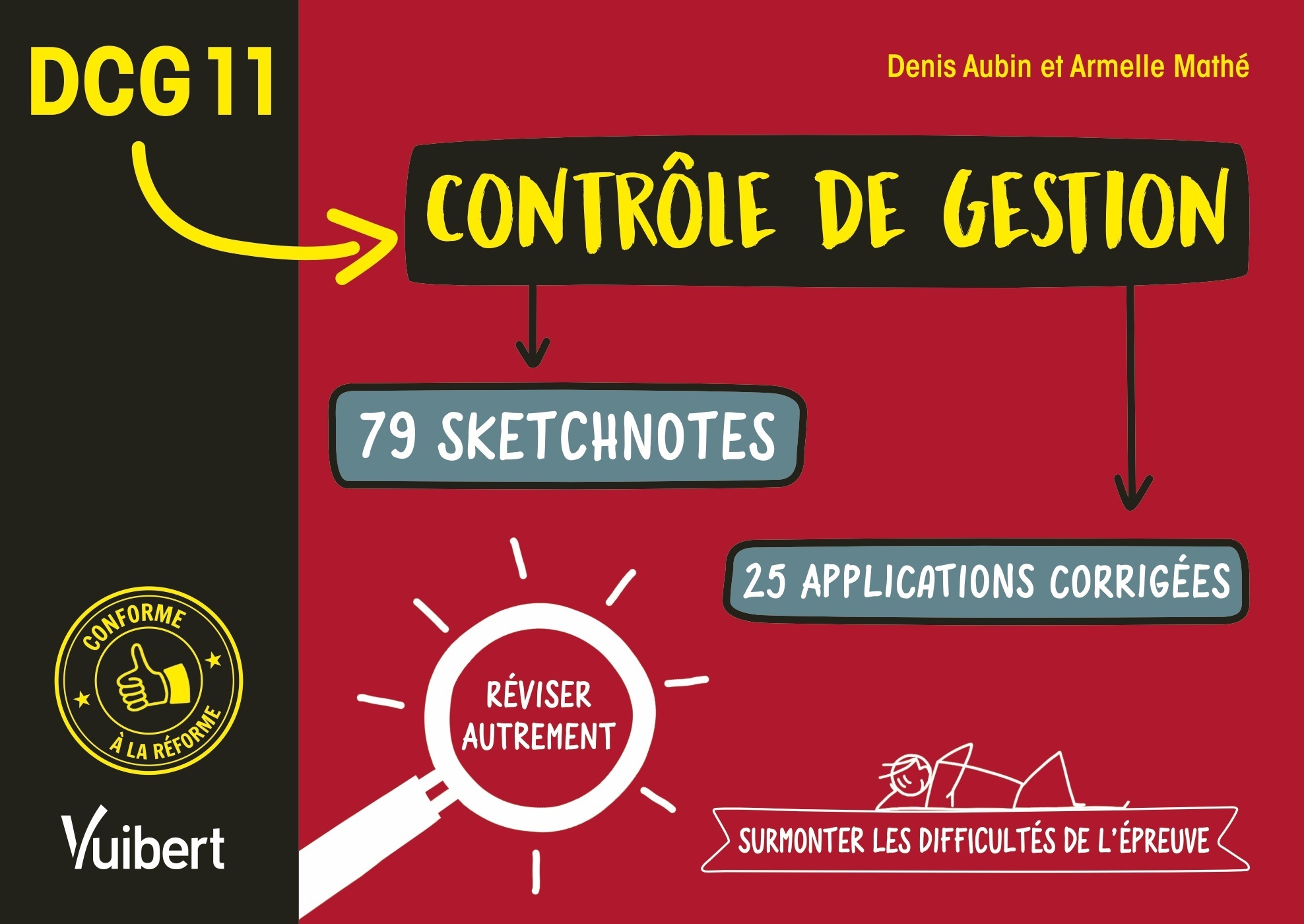 DCG 11. Contrôle de gestion en 79 sketchnotes et 25 applications corrigées