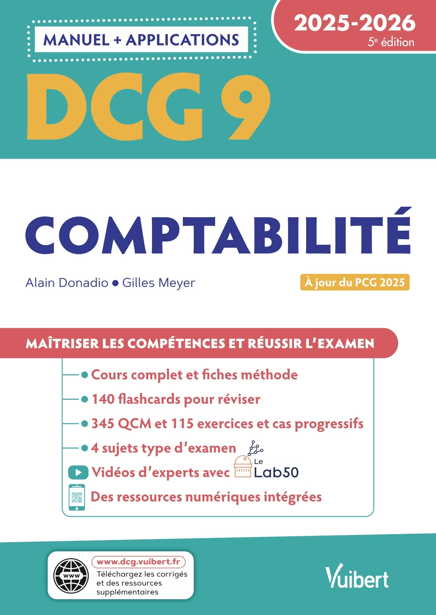 DCG 9 - Comptabilité : Manuel et Applications 2025-2026