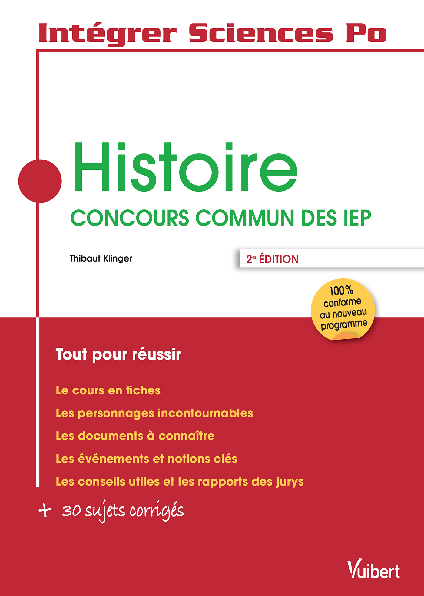 Histoire - Concours commun des IEP