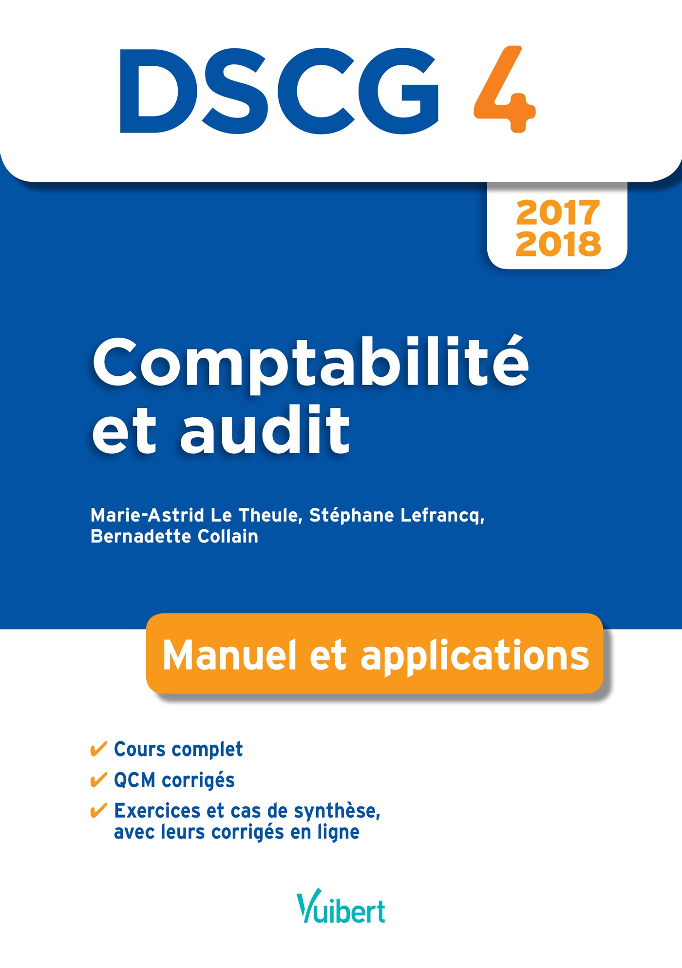 DSCG 4 Comptabilité et audit 2017-2018