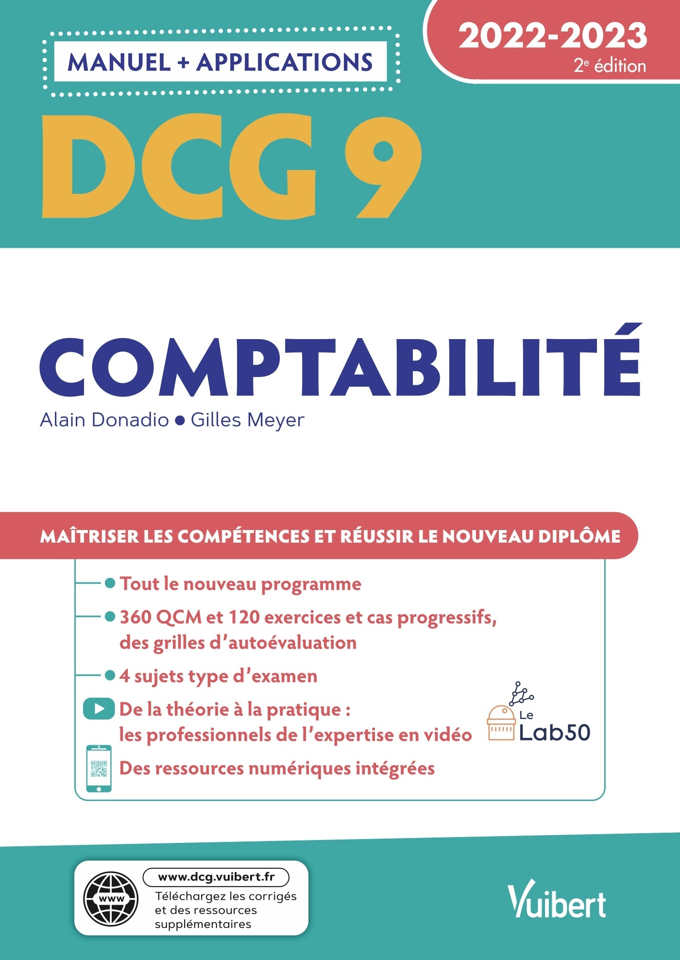 DCG 9 - Comptabilité : Manuel et Applications 2022-2023