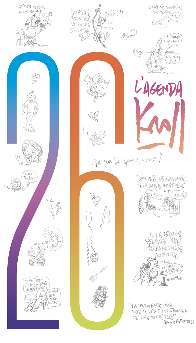 Agenda Kroll 2026 - Petit