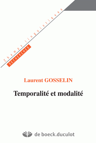 Temporalité et modalité