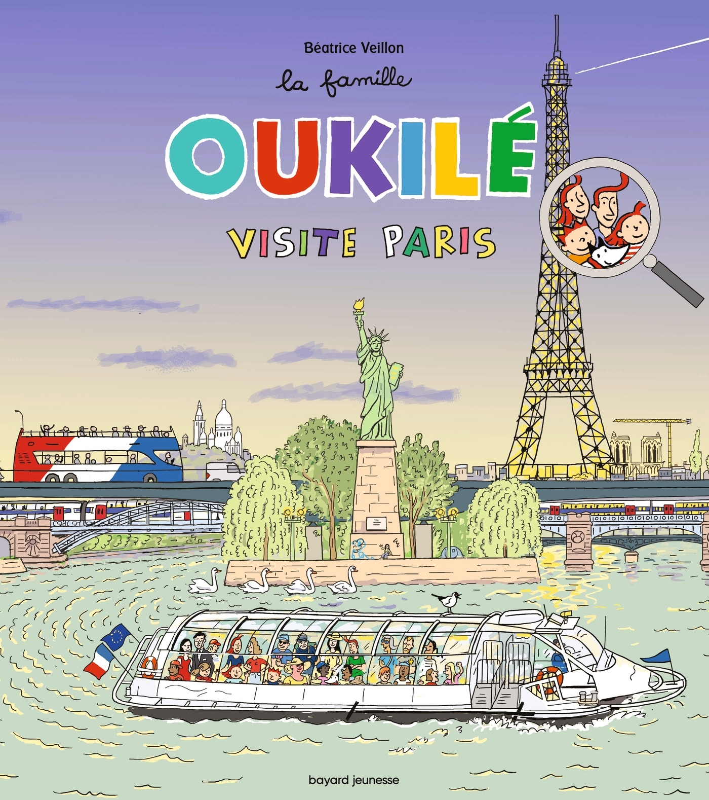 La famille Oukilé visite Paris