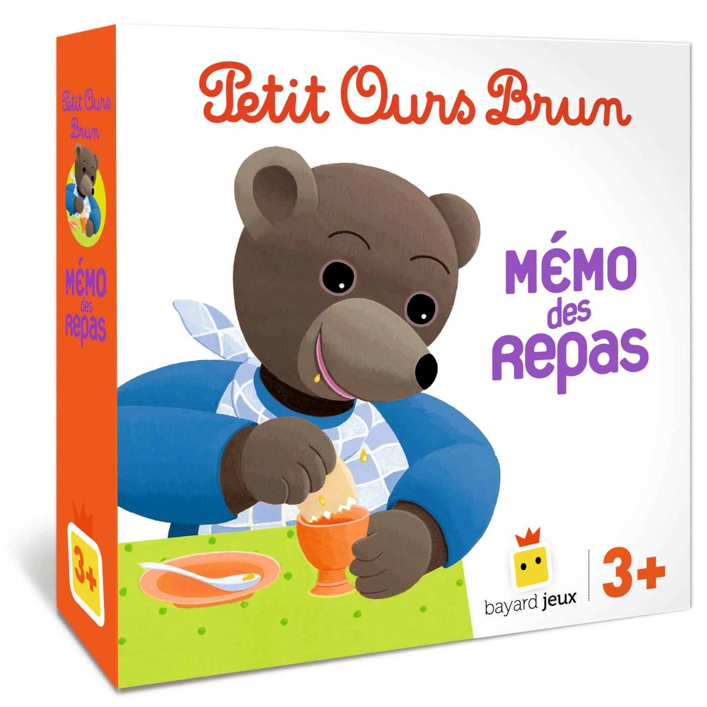 Jeu Petit Ours Brun - Mémo des repas