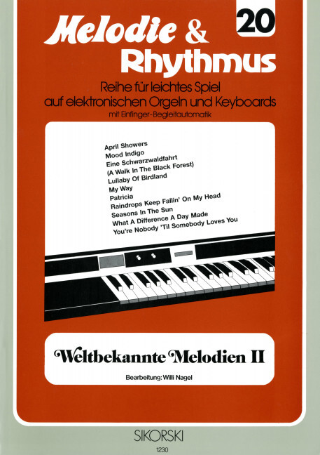 Melodie & Rhythmus, Heft 20: Weltbekannte Melodien 2