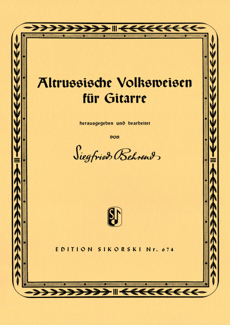 Altrussische Volksweisen