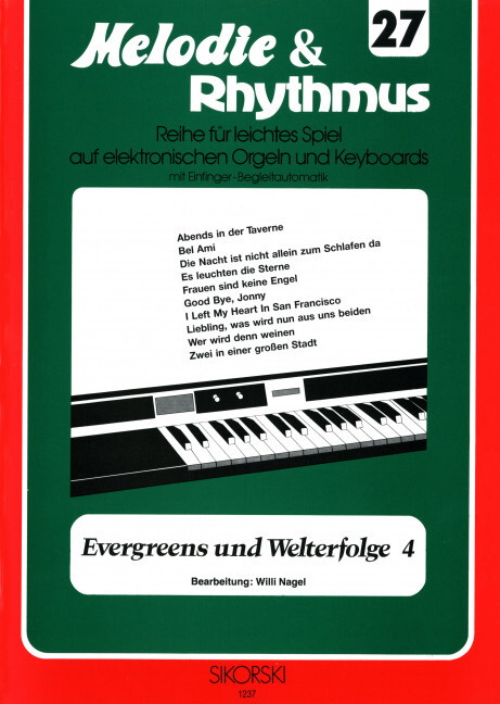 Melodie & Rhythmus, Heft 27: Evergreens und Welterfolge 4