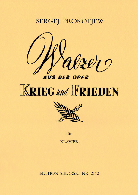 Walzer aus der Oper "Krieg und Frieden"