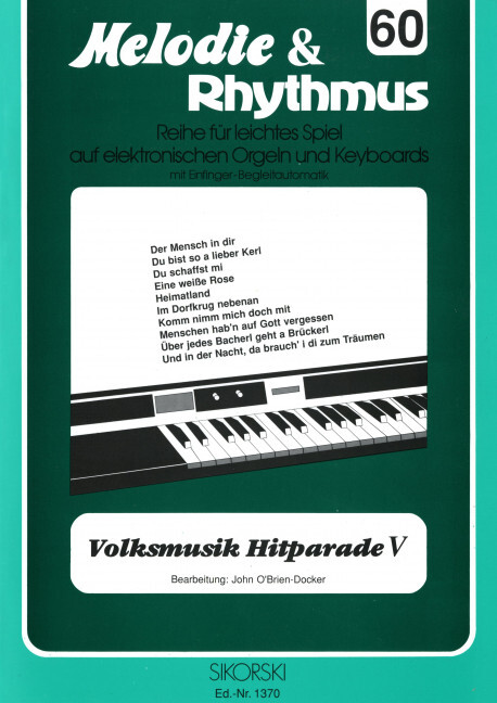 Melodie & Rhythmus, Heft 60: Volksmusik Hitparade 5