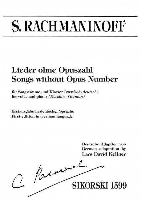 Lieder ohne Opuszahl