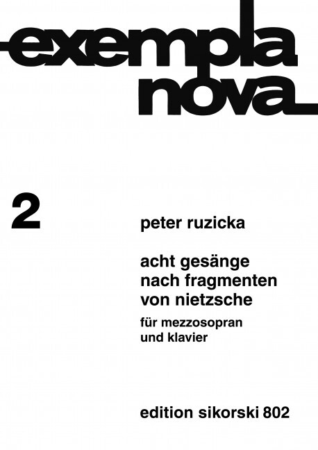 8 Gesänge nach Fragmenten von Nietzsche