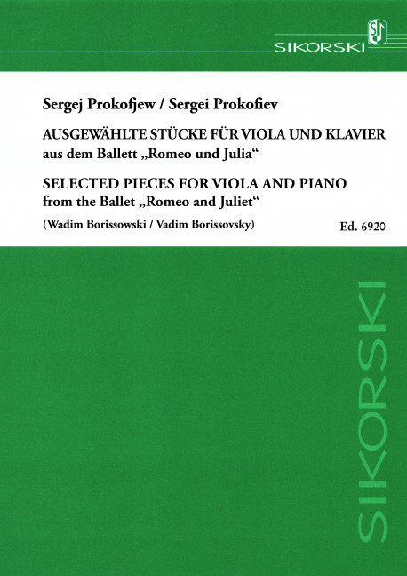 Ausgewählte Stücke aus dem Ballett "Romeo und Julia"
