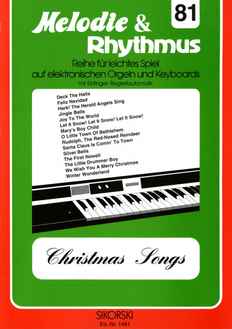 Melodie & Rhythmus, Heft 81: Christmas Songs