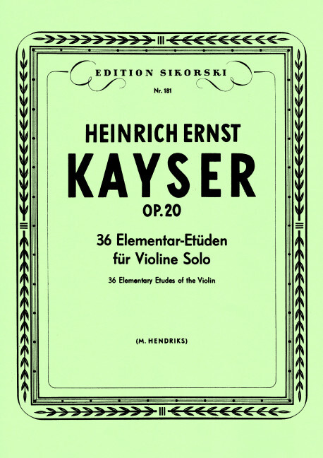 36 Elementar-Etüden