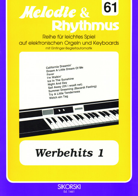 Melodie & Rhythmus, Heft 61: Werbehits 1