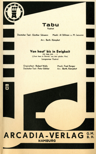 Tabu / Von heut' bis in Ewigkeit (From Here To Eternity)