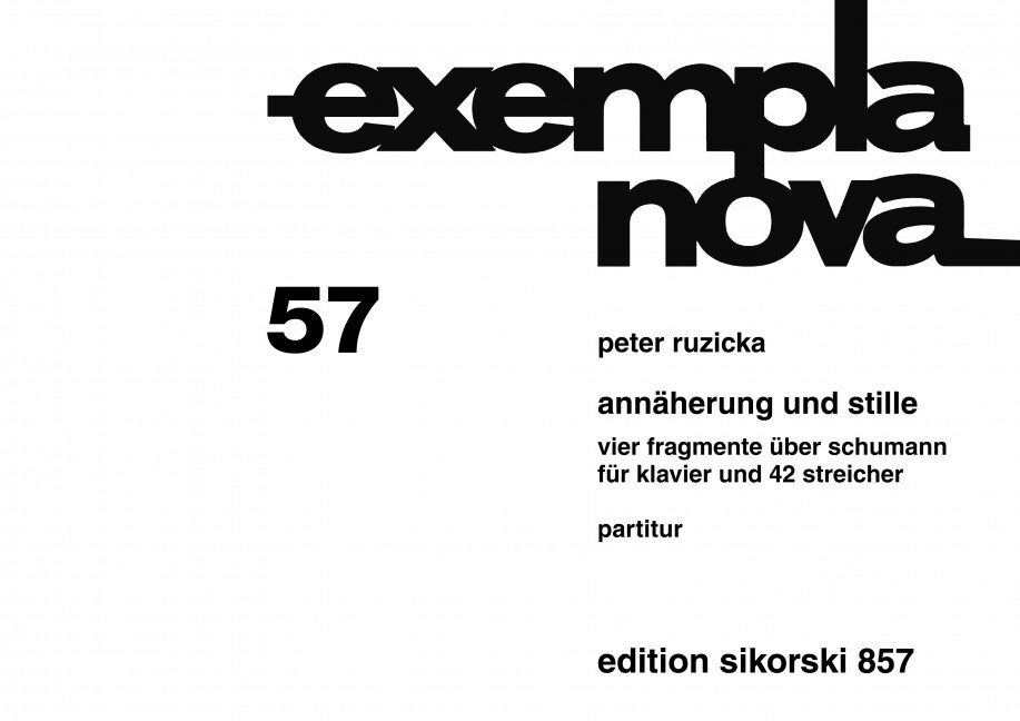 Annäherung und Stille