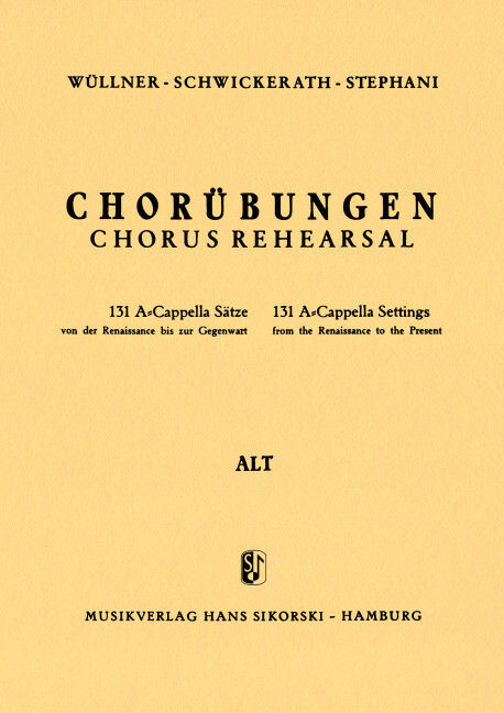 Chorübungen