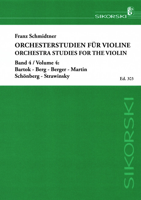 Orchesterstudien für Violine