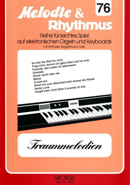 Melodie & Rhythmus, Heft 76: Traummelodien