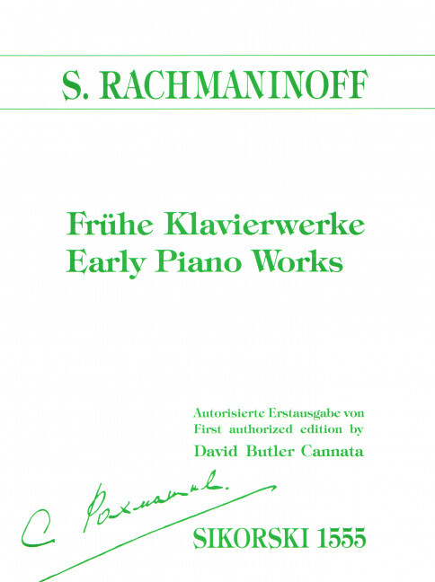 Frühe Klavierwerke
