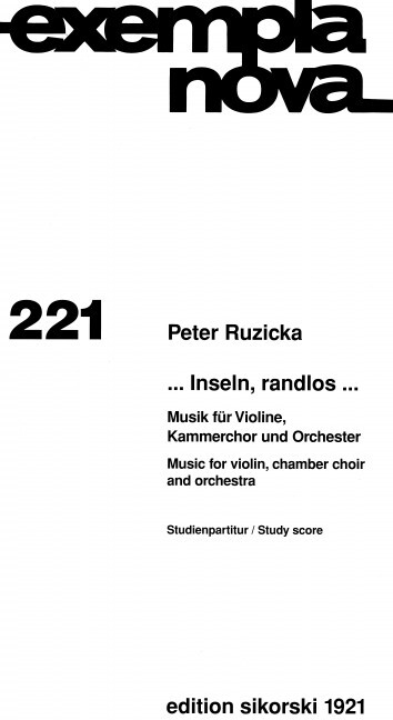 ... Inseln, randlos ...