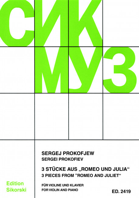 3 Stücke aus "Romeo und Julia"