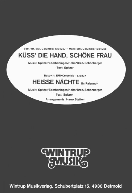 Küss' die Hand, schöne Frau