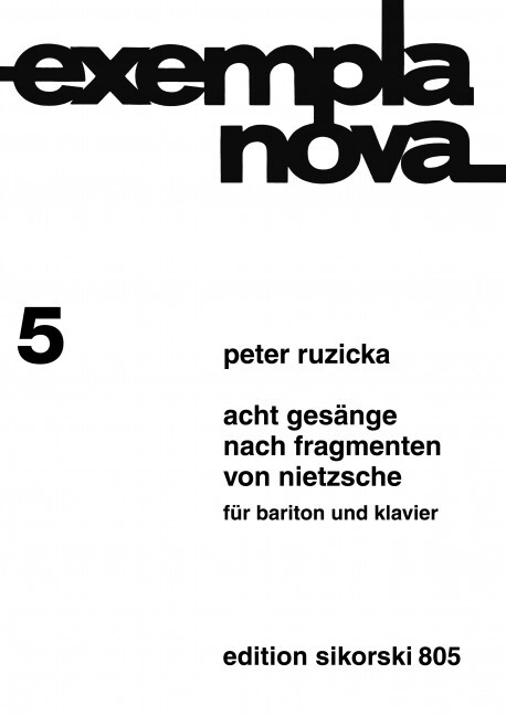 8 Gesänge nach Fragmenten von Nietzsche