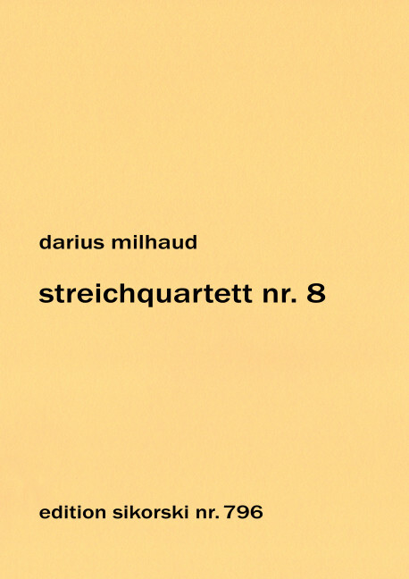 Streichquartett Nr. 8