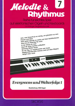 Melodie & Rhythmus, Heft 7: Evergreens und Welterfolge 1