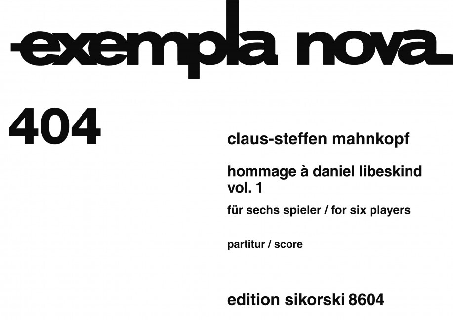 Hommage à Daniel Libeskind