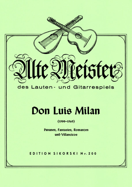 Pavanen, Fantasien, Romanzen und Villancicos