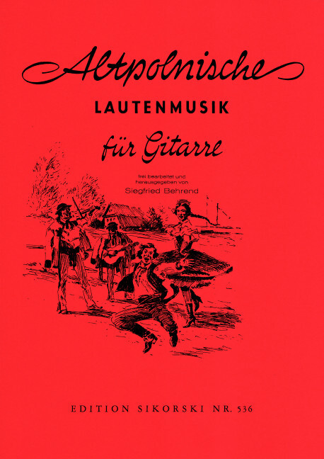 Alte europäische Lautenmusik für Gitarre