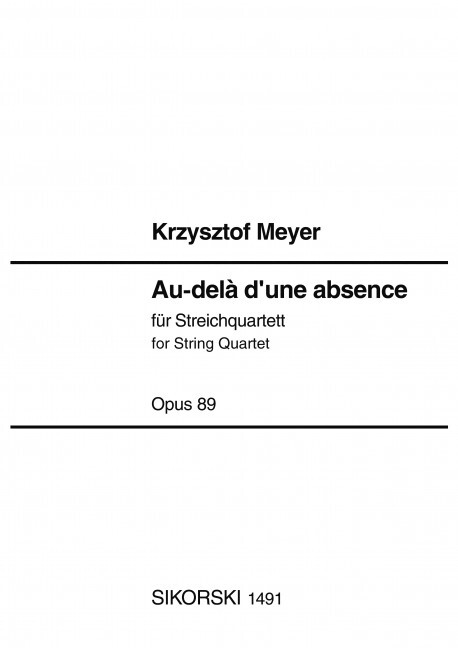 Au-delà d'une absence