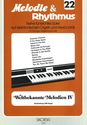 Melodie & Rhythmus, Heft 22: Weltbekannte Melodien 4
