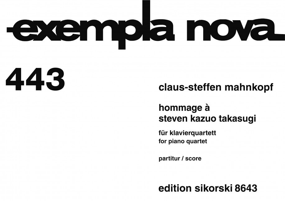 Hommage a Steven Kazuo Takasugi