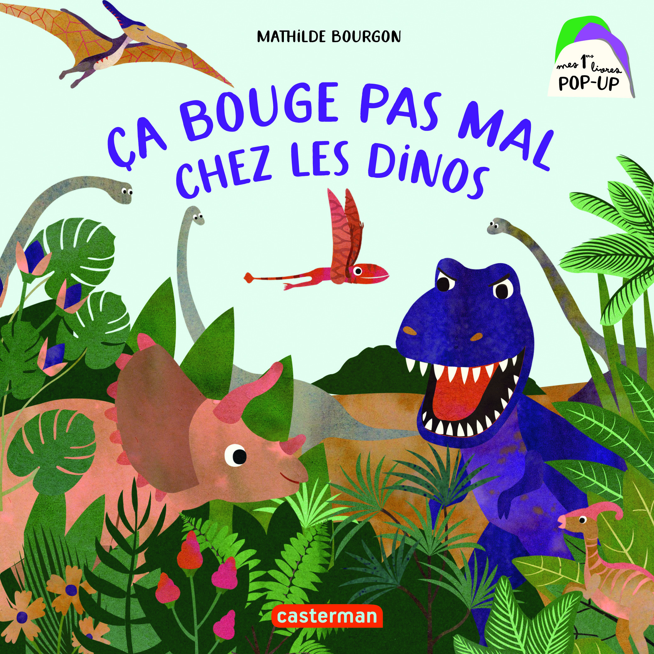 Mon premier pop-up - Ça bouge pas mal chez les dinos